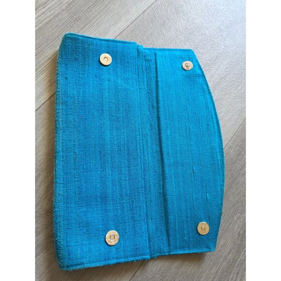 Colorful Kurta Company Womens Clutch Purse Geometric Design & Magnetic Closure - Picture 3 of 7